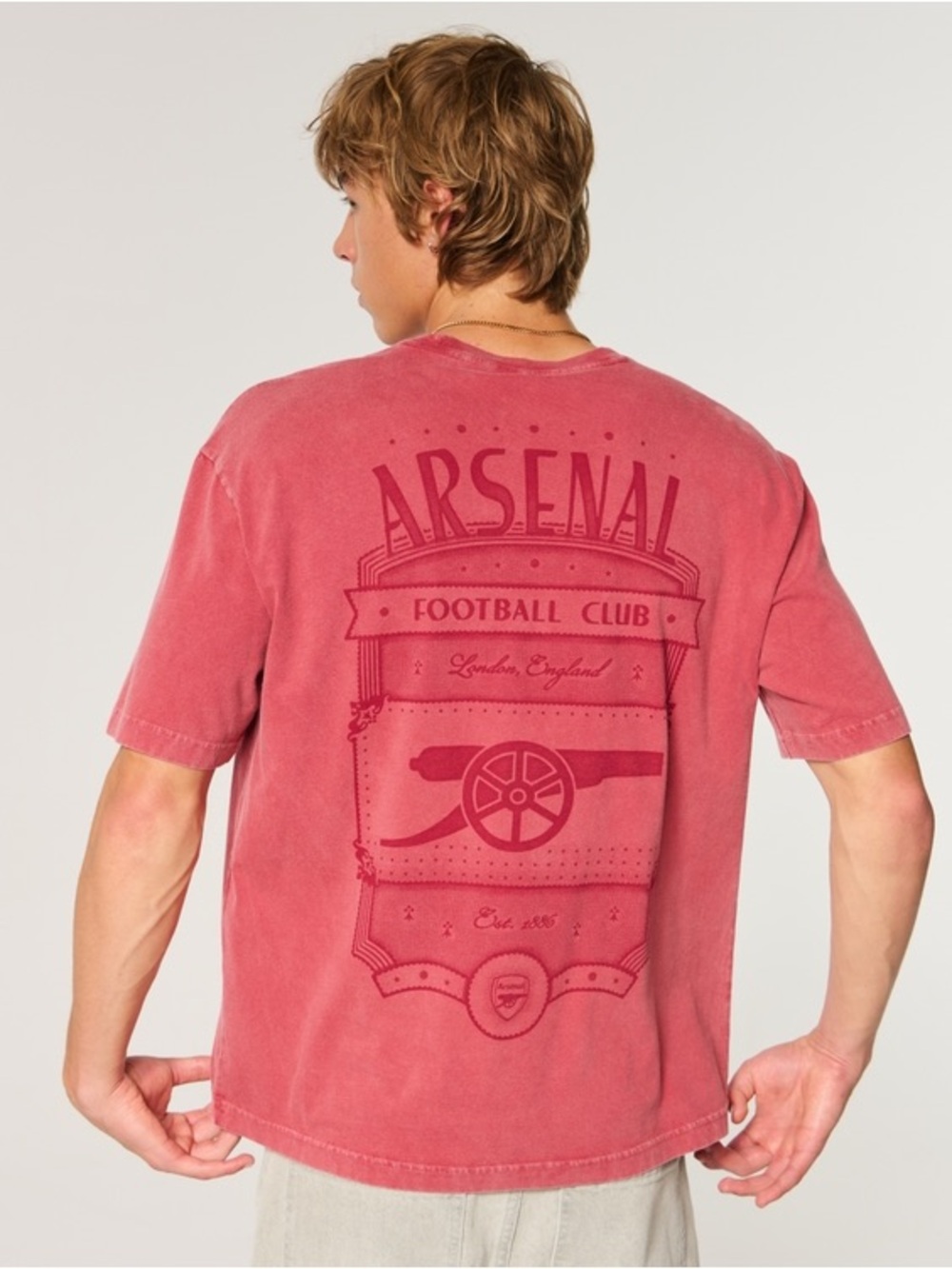 Hollister Arsenal FC Graphic Tee Men’s Medium NWT